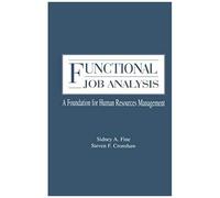Functional Job Analysis
