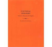 Functional Operators, Annals of Mathematics Studies John Von Neumann (Auteur)