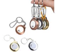Functional Retractable Tape Measure-Improved Key Ring-2m-Stainless Steel