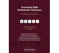 Functional Skills Mathematics Dictionary: For Entry Level Learners
