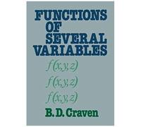 Functions Of Several Variables