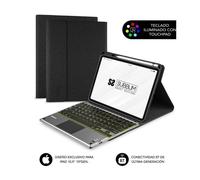 Funda avec Clavier - SUBBLIM - KeyTab Pro BT - iPad 10,9' 10a Gen - Touchpad - Rétroéclairé - Noir