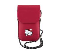 Funda Bolso Cartera Hello Kitty Para Teléfono Daydreaming Cord Color Rojo Hkowbskcdkp