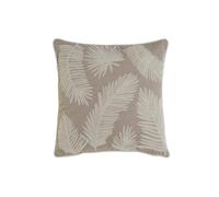 FUNDA COJIN ALGODON 50X1X50 HOJAS MARRON