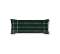 FUNDA DE ALMOHADA 100% ALGODÓN MODELO CLASSIC SLYTHERIN DE 50X80CM.