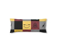 FUNDA DE ALMOHADA 100% ALGODÓN MODELO HOGWARTS CUADROS DE 65X65 CM.