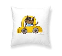 FUNDA DE COJÍN 100% ALGODÓN 50X50CM MODELO GROC DE ANNA LLENAS