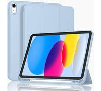 Funda-Étui Pour Tablette Magnétique Avec Porte-Crayon, Étui Pour Ipad 10th Isabel Ipad Pro11 Air11 2024 Ipad Air5 10.2 10.5 Air1 2 5th 6th 9.7-Ipad 9.7 2017 2018-Sky Bleu