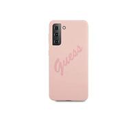 Funda Guess Vintage De Silicona Para Samsung Galaxy S21 Plus Color Rosa