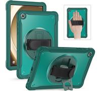 Funda Kids Tablet Cover Pour Samsung Galaxy Tab A9 Plus 11 "Sm-X210 Tab A9 8.7" Sm-X110 Case Résistant Rotation Poignée Stand Cover-Tab A9 (8.7inch)X110-Midnight Vert