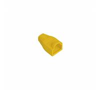 FUNDA Protector LANBERG CONECTOR RJ45 (Pack 100 UDS) Amarillo