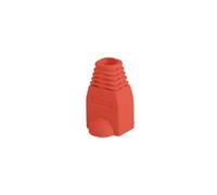 FUNDA PROTECTOR LANBERG CONECTOR RJ45 (PACK 100 UDS) ROJO