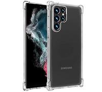 Funda Samsung S22 Ultra, Fundas Samsung Galaxy S22 Ultra, Transparente Suave Anti-Choque TPU Anti-arañazos Silicona Para Samsung Galaxy S22 Ultra,Transparente