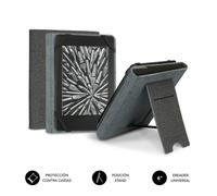 FUNDA TABLET SUBBLIM CLEVER EBOOK STAND CASE 6' GREY