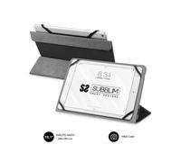 Subblim Étui pour tablette Sub-Cut-2fc001 25,6 cm (10,1") Folio Noir