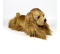 FUNDACIÓN BOCALAN - Peluche Cocker Spaniel couché 25 cm - + 0 Mois (DeQube 939D00297)