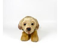 FUNDACIÓN BOCALAN - Peluche Labrador Cannelle 21 cm avec Gilet - + 0 Mois (DeQube 939D00247)