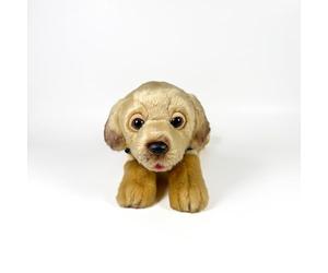 FUNDACIÓN BOCALAN - Peluche Labrador Cannelle 21 cm avec Gilet - + 0 Mois (DeQube 939D00247)