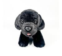 FUNDACIÓN BOCALAN - Peluche Labrador Noire 21 cm avec Gilet - + 0 Mois (DeQube 939D00249)