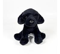 FUNDACIÓN BOCALAN - Peluche Labrador Noire Assise 12 cm - + 0 Mois (DeQube 939D00253)