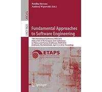 Fundamental Approaches To Software Engineering