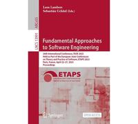 Fundamental Approaches To Software Engineering