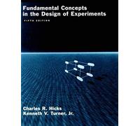 Fundamental Concepts In The Design Of Experiments
