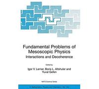 Fundamental Problems Of Mesoscopic Physics