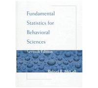 Fundamental Statistics For Behavioral Sciences