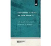 Fundamental Statistics for Social Research Duncan Cramer (Auteur)