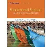 Fundamental Statistics For The Behavioral Sciences