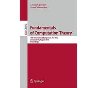 Fundamentals Of Computation Theory