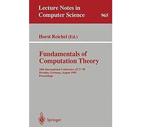 Fundamentals Of Computation Theory