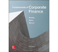 Fundamentals Of Corporate Finance