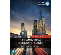 Fundamentals of Corporate Finance, Global Edition (Book