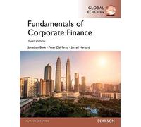 Berk, Demarzo et Harford – Fundamentals of Corporate Finance, Global Edition – Broché