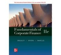 Fundamentals of Corporate Finance ISE by Alan Marcus Alan Marcus (Auteur)