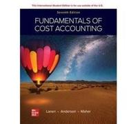 Fundamentals of Cost Accounting ISE