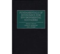 Fundamentals Of Economics For Environmental Managers