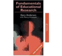 Fundamentals of Educational Research Gary Anderson (Auteur)