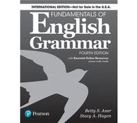 Fundamentals Of English Grammar 4e Student Book With Essential Online Resources, International Edition