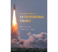 Fundamentals Of Entrepreneurial Finance