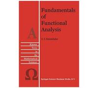 Fundamentals Of Functional Analysis