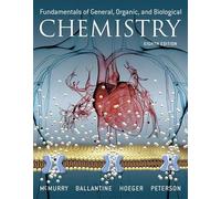 Fundamentals Of General, Organic, And Biological Chemistry