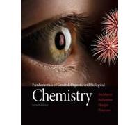 Fundamentals Of General, Organic, And Biological Chemistry