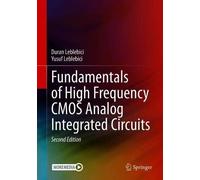 Fundamentals Of High Frequency Cmos Analog Integrated Circuits
