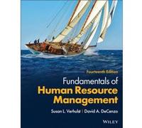 Fundamentals of Human Resource Management by David A. Towson State University DeCenzo David A. Towson State University DeCenzo (Auteur)