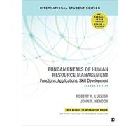 Fundamentals Of Human Resource Management - International Student Edition