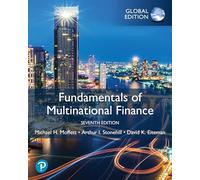 Fondamentaux de la finance multinationale – Édition globale
