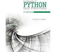 Fundamentals of Python: Data Structures (Mindtap Course List) - [Livre en VO] Kenneth Lambert (Auteur)